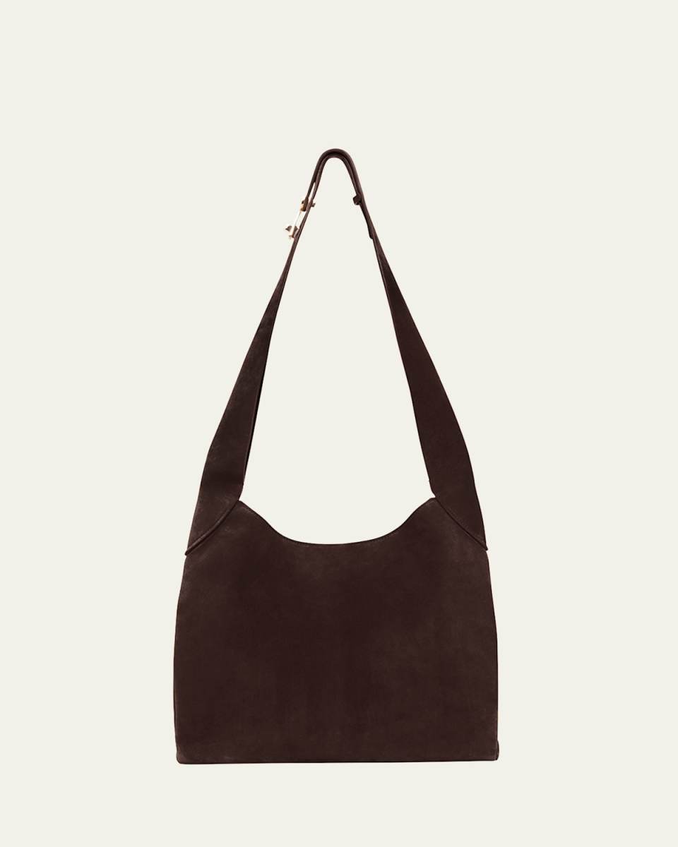 Small Suede Hobo Bag